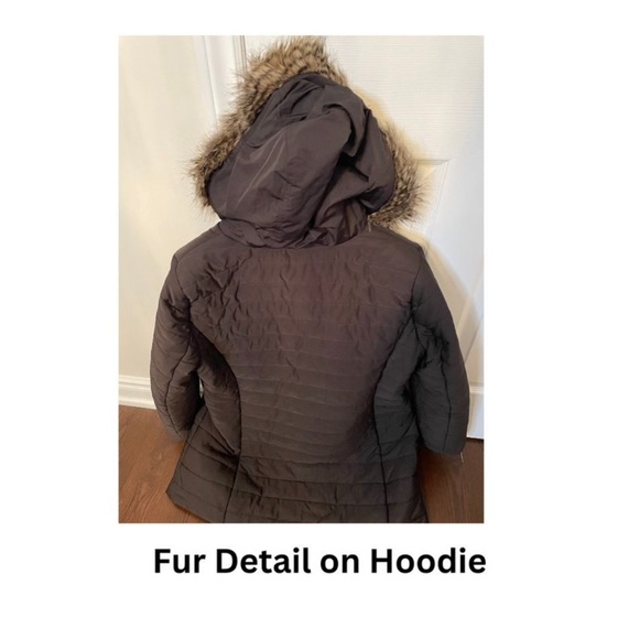 XL Women's ANN TAYLOR LOFT Warm Dark Blue Winter Jacket - Picture 3 of 6